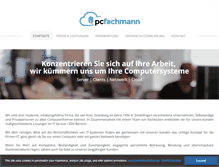 Tablet Screenshot of pc-fachmann.de